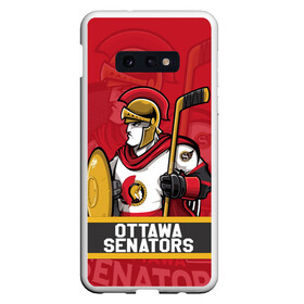 Чехол для Samsung S10E с принтом Оттава Сенаторз Ottawa Senators в Кировске, Силикон | Область печати: задняя сторона чехла, без боковых панелей | Тематика изображения на принте: hockey | nhl | ottawa | ottawa senators | senators | usa | нхл | оттава | оттава сенаторз | сенаторз | спорт | сша | хоккей | шайба