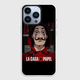 Чехол для iPhone 13 Pro с принтом БУМАЖНЫЙ ДОМ СЕРИАЛ | LA CASA DE PAPEL в Кировске,  |  | bella ciao | la casa de papel | бумажный дом | ла каса де | ла каса де папель | ла каса де пепел | лакаса | сериал | фильм