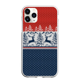 Чехол для iPhone 11 Pro матовый с принтом НОВОГОДНИЙ УЗОР в Кировске, Силикон |  | background | christmas | deer | holiday | knitted pattern | new year | new years pattern | pattern | texture | tree | вязаный узор | елка | елочка | новогодний узор | новый год | олени | паттерн | праздник | рождество | текстура | узор | фон