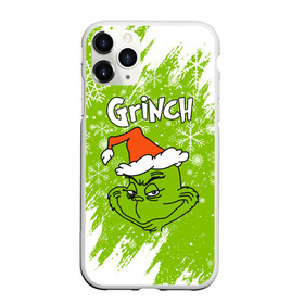 Чехол для iPhone 11 Pro матовый с принтом Grinch Green. в Кировске, Силикон |  | Тематика изображения на принте: 2022 | grinch | happy new year | merry christmas | год тигра | гринч | зима близко | нг | новогодний | новый год | новый год 2022 | рождество | снег | снежинки