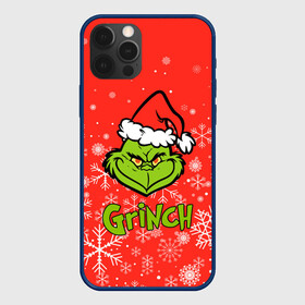 Чехол для iPhone 12 Pro Max с принтом Grinch Red. в Кировске, Силикон |  | Тематика изображения на принте: 2022 | grinch | happy new year | merry christmas | год тигра | гринч | зима близко | нг | новогодний | новый год | новый год 2022 | рождество | снег | снежинки