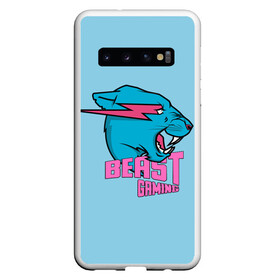 Чехол для Samsung Galaxy S10 с принтом Mr Beast Gaming Full Print в Кировске, Силикон | Область печати: задняя сторона чехла, без боковых панелей | Тематика изображения на принте: gamer | games | gaming | mr beast | mrbeast | youtube | арты | игры | мистер бист | ютуберы