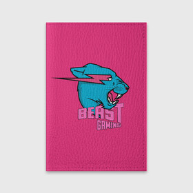 Обложка для паспорта матовая кожа с принтом Mr Beast Gaming Full Print (Pink edition) в Кировске, натуральная матовая кожа | размер 19,3 х 13,7 см; прозрачные пластиковые крепления | gamer | games | gaming | mr beast | mrbeast | youtube | блогеры | игры | мистер бист | ютуберы