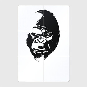 Магнитный плакат 2Х3 с принтом Angry Monkey Cotton Theme в Кировске, Полимерный материал с магнитным слоем | 6 деталей размером 9*9 см | африка | бивни | горилла | животные | злая обезьяна | злой | злость | индия | настроение | неон | неоновые принты | обезьяна | природа | саванна | светящиеся | сердится | шимпанзе