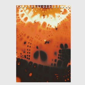 Скетчбук с принтом Коллекция Journey Оранжевый взрыв 126-3 2 в Кировске, 100% бумага
 | 48 листов, плотность листов — 100 г/м2, плотность картонной обложки — 250 г/м2. Листы скреплены сверху удобной пружинной спиралью | abstraction | black | bright | fractal | orange | абстракция | на витрину | оранжевый | фрактал | черный | яркий
