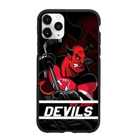 Чехол для iPhone 11 Pro Max матовый с принтом Нью Джерси Девилз New Jersey Devils в Кировске, Силикон |  | devils | hockey | new jersey | new jersey devils | nhl | usa | девилз | нхл | ньюджерси | ньюджерси девилз | спорт | сша | хоккей | шайба