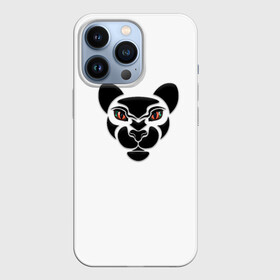 Чехол для iPhone 13 Pro с принтом Тигрица с 3D глазами в Кировске,  |  | 2022 | год тигра | дизайнерский тигр | красивые глаза | красивые тигриные глаза | лев | львица | силуэт тигра | символ | символ года | строгая тигрица | тигр | тигр с 3d глазами | тигренок | тигрица