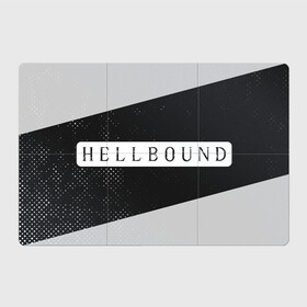 Магнитный плакат 3Х2 с принтом HELLBOUND - Полосы в Кировске, Полимерный материал с магнитным слоем | 6 деталей размером 9*9 см | bound | hell | hellbound | netflix | series | ада | зов | корейский | культура | монстры | поп | сериал | сериалы