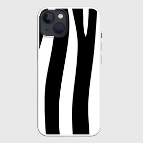 Чехол для iPhone 13 с принтом ZeBRO в Кировске,  |  | Тематика изображения на принте: зебра | пестрый | полосатый | узор | черно белое