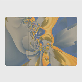 Магнитный плакат 3Х2 с принтом Орхидеи Небо и песок Абстракция 403-1 в Кировске, Полимерный материал с магнитным слоем | 6 деталей размером 9*9 см | Тематика изображения на принте: abstraction | blue | flowers | fractal | ornament | pattern | yellow | абстракция | желтый | орнамент | узор | фрактал | цветы