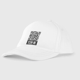 Детская бейсболка с принтом QR Scan в Кировске, 100% хлопок | классический козырек, металлическая застежка-регулятор размера | Тематика изображения на принте: coronavirus | covid | covid19 | qr code | qr код | sputnik | вакцина | вакцинация | вирус | здоровье | изоляция | иммунитет | карантин | ковид | код | корона | коронавирус | маркировка | маска | пандемия | паспорт | прививка