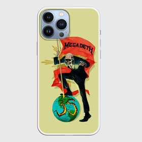 Чехол для iPhone 13 Pro Max с принтом Megadeth world в Кировске,  |  | Тематика изображения на принте: alternative | megadeth | metall | music | rock | альтернатива | мегадез | металл | музыка | рок