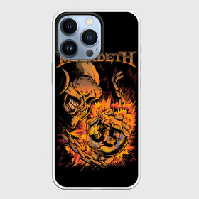 Чехол для iPhone 13 Pro с принтом Megadeth 35 в Кировске,  |  | alternative | megadeth | metall | music | rock | альтернатива | мегадез | металл | музыка | рок