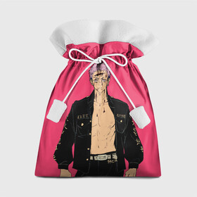 Подарочный 3D мешок с принтом Мицуя Такаши секси бой токийские мстители в Кировске, 100% полиэстер | Размер: 29*39 см | anime | mikey | mitsuya | takashi | tokyo revengers | аниме | майки | мандзиро сано | мики | микки | мицуя | такаси | токийские мстители