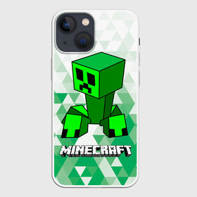 Чехол для iPhone 13 mini с принтом Minecraft Creeper ползучий камикадзе в Кировске,  |  | creeper | green minecraft | minecraft | minecraft creeper | minecraft dungeons | детские игры | зеленый майнкрафт | камикадзе | крипер | крипер майнкрафт | криппер | майнкрафт крипер | майнкрафт подземелье | минекрафт | мобы