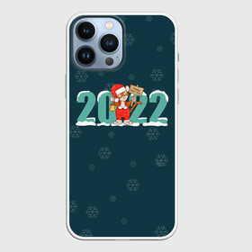 Чехол для iPhone 13 Pro Max с принтом Новый год 2022 | Год тигра в Кировске,  |  | Тематика изображения на принте: 2022 | christmas | new year | год тигра | наступающий год | новогодний | новый год | рождественский | рождество | рождество христово | с новым годом | святки | тигр | тигренок