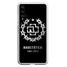 Чехол для Honor 20 с принтом Raritaten - Rammstein в Кировске, Силикон | Область печати: задняя сторона чехла, без боковых панелей | lindemann | rammstein | ramstein | till lindemann | альбом | кристоф шнайдер | лоренц | метал | немецкая | оливер ридель | пауль ландерс | раммштайн | рамштайн | рихард круспе | рок группа | тилль линдеманн