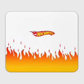 Прямоугольный коврик для мышки с принтом Hot Wheels | Logo | Fire в Кировске, натуральный каучук | размер 230 х 185 мм; запечатка лицевой стороны | Тематика изображения на принте: auto | bone shaker | fire | hot wheels | logo | mattel | rd02 | twin mill | авто | автомобиль | ам | горячие колёса | лого | логотип | огненная | огонь | хот велс | эмблема