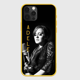 Чехол для iPhone 12 Pro с принтом Певица Adele в Кировске, силикон | область печати: задняя сторона чехла, без боковых панелей | девушка | имя | микрофон | надпись | певица