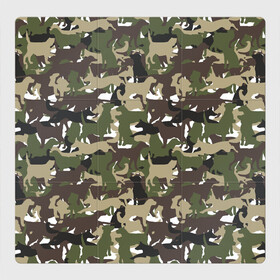 Магнитный плакат 3Х3 с принтом Камуфляж из Собак (Camouflage) в Кировске, Полимерный материал с магнитным слоем | 9 деталей размером 9*9 см | Тематика изображения на принте: animal | camouflage | dog | military camouflage | барбос | бобик | военный камуфляж | год собаки | друг человека | животное | зверь | ищейка | камуфляж | кинолог | кость | лайка | милитари | охотничий камуфляж | пёс