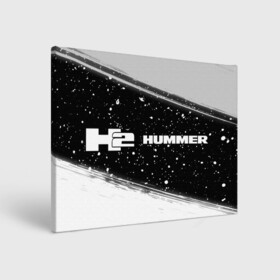 Холст прямоугольный с принтом ХАММЕР - H2 - Краска в Кировске, 100% ПВХ |  | auto | gmc | h2 | humer | hummer | logo | moto | symbol | авто | автомобиль | гонки | знак | краска | лого | логотип | логотипы | марка | машина | мото | символ | символы | хамер | хаммер