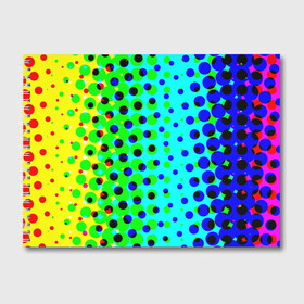 Альбом для рисования с принтом Цветная кислота в Кировске, 100% бумага
 | матовая бумага, плотность 200 мг. | Тематика изображения на принте: абстракция | круги | радуга | цветной | яркий