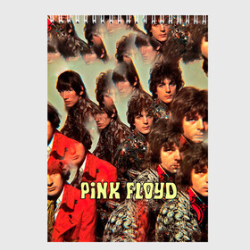 Скетчбук с принтом The Piper at the Gates of Dawn - Pink Floyd в Кировске, 100% бумага
 | 48 листов, плотность листов — 100 г/м2, плотность картонной обложки — 250 г/м2. Листы скреплены сверху удобной пружинной спиралью | pink floyd | pinkfloyd | альбом | арт | артрок | дэвид гилмор | пинк флойд | пинкфлойд | прогрессивный | психоделический | ричард райт | роджер уотерс | рок группа | сид барретт | симфонический | спэйс | эйсид