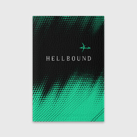 Обложка для паспорта матовая кожа с принтом HELLBOUND   ARROWHEADS   Полутона в Кировске, натуральная матовая кожа | размер 19,3 х 13,7 см; прозрачные пластиковые крепления | arrowheads | bound | hell | hellbound | netflix | series | ада | зов | корейский | культура | монстры | полутона | поп | сериал | сериалы