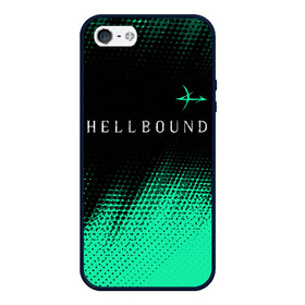 Чехол для iPhone 5/5S матовый с принтом HELLBOUND   ARROWHEADS   Полутона в Кировске, Силикон | Область печати: задняя сторона чехла, без боковых панелей | arrowheads | bound | hell | hellbound | netflix | series | ада | зов | корейский | культура | монстры | полутона | поп | сериал | сериалы