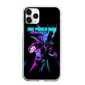 Чехол для iPhone 11 Pro Max матовый с принтом Неоновый Сайтама One Punch-Man в Кировске, Силикон |  | hagemanto | one punch man | one punchman | onepunchman | saitama | sensei | аниме | ван панч мен | ванпанчмен | лысый плащ | манга | сайтама | сильнейший человек | учитель | человек одинудар | человек одного удара