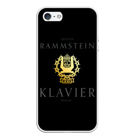 Чехол для iPhone 5/5S матовый с принтом Rammstein XXI - Klavier в Кировске, Силикон | Область печати: задняя сторона чехла, без боковых панелей | Тематика изображения на принте: lindemann | rammstein | ramstein | till lindemann | альбом | кристоф шнайдер | лоренц | метал | немецкая | оливер ридель | пауль ландерс | раммштайн | рамштайн | рихард круспе | рок группа | тилль линдеманн