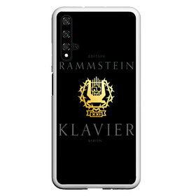 Чехол для Honor 20 с принтом Rammstein XXI - Klavier в Кировске, Силикон | Область печати: задняя сторона чехла, без боковых панелей | Тематика изображения на принте: lindemann | rammstein | ramstein | till lindemann | альбом | кристоф шнайдер | лоренц | метал | немецкая | оливер ридель | пауль ландерс | раммштайн | рамштайн | рихард круспе | рок группа | тилль линдеманн