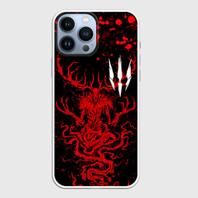 Чехол для iPhone 13 Pro Max с принтом THE WITCHER 3   ВЕДЬМАК 3   LESHEN   ЛЕШИЙ в Кировске,  |  | geralt | leshen | the witcher | the witcher wild hunt | witcher | wolf | аард | аксий | белый волк | ведьмак | ведьмак 3 | волк | геральт | игни | ирден | йенифер | каер морхен | квен | леший | охотник | трисс | цири | школа волка