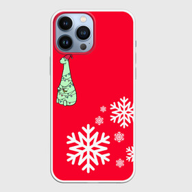 Чехол для iPhone 13 Pro Max с принтом НОВОГОДНИЙ ДРАКОНЧИК в Кировске,  |  | 2021 | 2022 | new year | деда мороза | дракон | к нам приходит | клауса | костюм | новогодний | новый год | праздник | рождество | санты | снег | снежинки | снежок | узор