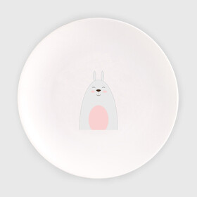 Тарелка с принтом Овальный заяц в Кировске, фарфор | диаметр - 210 мм
диаметр для нанесения принта - 120 мм | животное | животные | зайчик | зайчиха | заяц | звери | зверь | лес | лесной | мило | милота | пасха | питомец | питомцы | фауна
