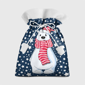 Подарочный 3D мешок с принтом Мама Медведь в Кировске, 100% полиэстер | Размер: 29*39 см | 2022 | 2022 год | family look | happy new year | santa | год тигра | дед мороз | каникулы | мороз | новогодний свитер | новый год | новый год 2022 | новый год тигра | оливье | праздник | рождество | санта клаус