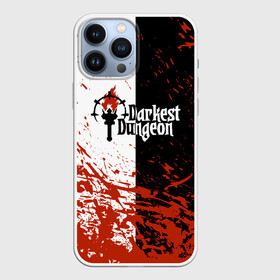 Чехол для iPhone 13 Pro Max с принтом Darkest Dungeon | DD | Black White Logo в Кировске,  |  | colour of madness | crimson court | darkest dungeon | game | logo | roguelike | shieldbreaker | the shieldbreaker | игра | лого | логотип | ролевая игра | темнейшее подземелье