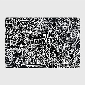 Магнитный плакат 3Х2 с принтом Arctic monkeys Pattern в Кировске, Полимерный материал с магнитным слоем | 6 деталей размером 9*9 см | alternative | arctic monkeys | metall | music | rock | альтернатива | арктик монкейс | арктические обезьяны | металл | музыка | рок