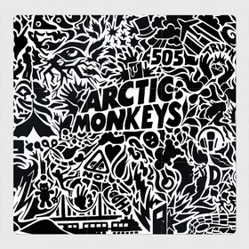 Магнитный плакат 3Х3 с принтом Arctic monkeys Pattern в Кировске, Полимерный материал с магнитным слоем | 9 деталей размером 9*9 см | alternative | arctic monkeys | metall | music | rock | альтернатива | арктик монкейс | арктические обезьяны | металл | музыка | рок