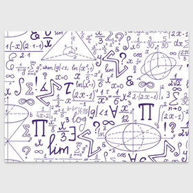 Поздравительная открытка с принтом МАТЕМАТИЧЕСКИЕ ФОРМУЛЫ НАУКА в Кировске, 100% бумага | плотность бумаги 280 г/м2, матовая, на обратной стороне линовка и место для марки
 | emc 2 | emc2 | formula | знаменитые формулы | математика | наука | план | расчёта | схема | точные науки | физика | формула | формулы | чертёж | черчение | число п | эйнштейн