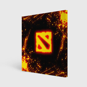 Холст квадратный с принтом DOTA 2 FIRE LOGO ДОТА 2 ОГНЕННЫЙ ЛОГО в Кировске, 100% ПВХ |  | bristleback | dota | dota 2 | dota2 | heroes | invoker | lina | og team | pudge | shadow | shadow fiend | team liquid | team spirit | the international | windranger | бристелбек | бристл | брызги | брызги красок | дота | дота 2 | дота2 | краски | пудж | т