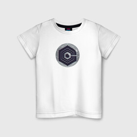 Детская футболка хлопок с принтом Логотип Cognito Inc в Кировске, 100% хлопок | круглый вырез горловины, полуприлегающий силуэт, длина до линии бедер | Тематика изображения на принте: глобус | знак | корпорация | круг | логотип