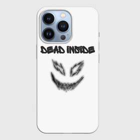 Чехол для iPhone 13 Pro с принтом Zxc Smile в Кировске,  |  | dead inside | demon | depression | dota 2 | drain | phonk | smile | tilted | zxc | zxcursed