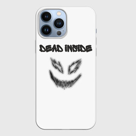 Чехол для iPhone 13 Pro Max с принтом Zxc Smile в Кировске,  |  | Тематика изображения на принте: dead inside | demon | depression | dota 2 | drain | phonk | smile | tilted | zxc | zxcursed