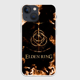Чехол для iPhone 13 mini с принтом Elden Ring Logo в Кировске,  |  | elden ring | игра элден ринг | кольцо элдена | элден | элден ринг