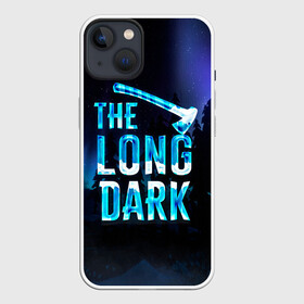 Чехол для iPhone 13 с принтом The Long Dark Logo в Кировске,  |  | alaska | long dark | the long dark | аляска | выживание | длинная тьма | долгая тьма | игра long dark