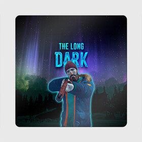 Магнит виниловый Квадрат с принтом The Long Dark Will Mackenzie в Кировске, полимерный материал с магнитным слоем | размер 9*9 см, закругленные углы | long dark | the long dark | will mackenzie | длинная тьма | долгая тьма | игра long dark | уилл маккензи