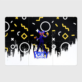 Магнитный плакат 3Х2 с принтом Poppy Playtime Фигурки в Кировске, Полимерный материал с магнитным слоем | 6 деталей размером 9*9 см | Тематика изображения на принте: poppy playtime | игра | кукла | монстр | плэйтайм | поппи плейтайм | хагги вагги | хоррор