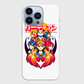 Чехол для iPhone 13 Pro с принтом Sailor Soldiers | Воины в матросках в Кировске,  |  | sailor moon | ами мидзуно | аниме | воины в матросках | войны в мотросках | луна в мотроске | лунная призма | макото кино | манга | минако айно | рэй хино | сейлор венера | сейлор воины | сейлор марс