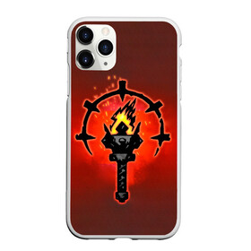 Чехол для iPhone 11 Pro матовый с принтом Darkest Dungeon Факел в Кировске, Силикон |  | darkest dungeon | fire | flame | torch | огонь | пламя | темнейшее подземелье | темное подземелье